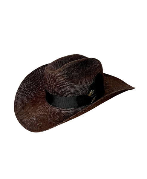 BLACK TEXAN STRAW | HAT