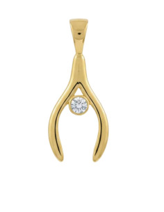 GOLDEN WISHBONE | PENDANT