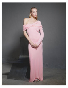 CARRIE PINK | LONG DRESS