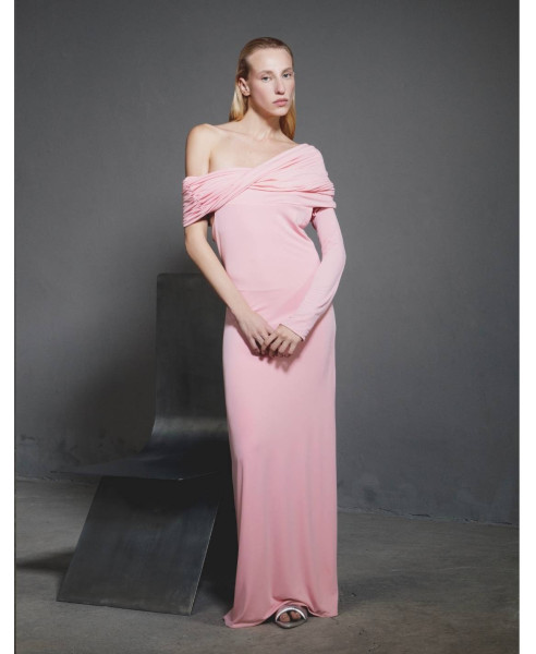 CARRIE PINK | LONG DRESS