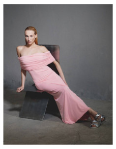 CARRIE PINK | LONG DRESS 2