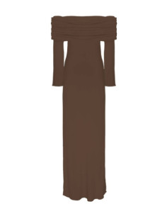 CARRIE COCOA | LONG DRESS 2
