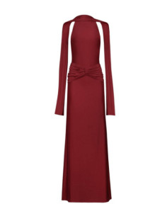 MERLOT | LONG DRESS
