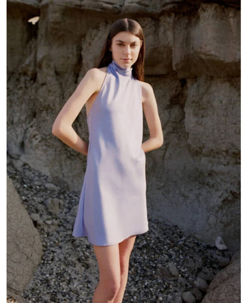CAPRI MINI LILA | SHORT DRESS