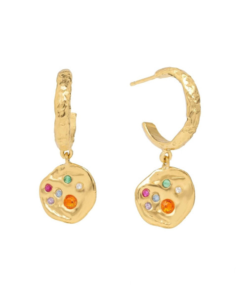 SADIE COIN HOOP | EARRINGS