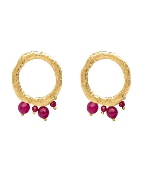 ADARA FUCHSIA | EARRINGS