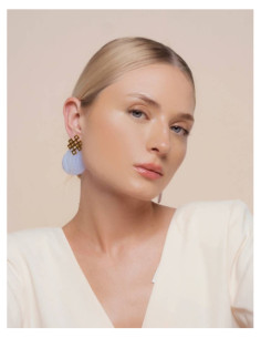 BLUE ENDLESS KNOT | EARRINGS 2