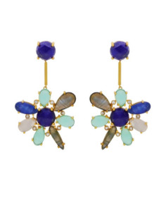 BLUE HIBISCUS | EARRINGS