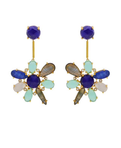 BLUE HIBISCUS | EARRINGS