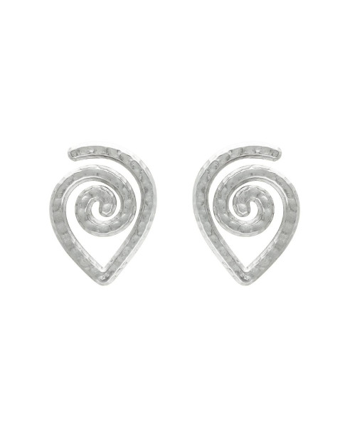 SILVER SPIRAL | EARRINGS