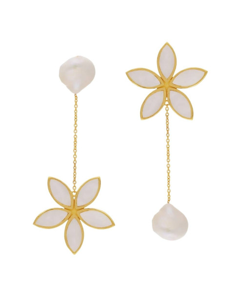 WHITE LOTUS | EARRINGS