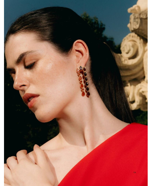 SAMSARA GARNET | EARRINGS