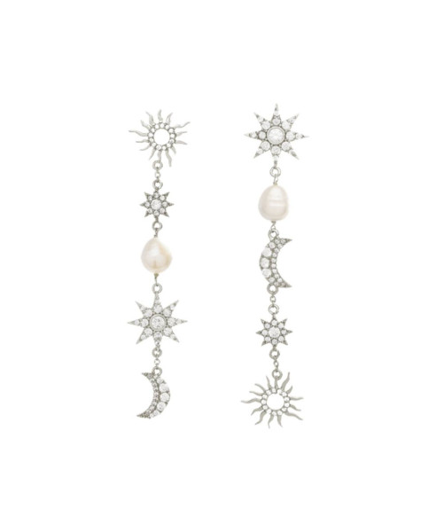 THE JUSTICE SILVER | EARRINGS