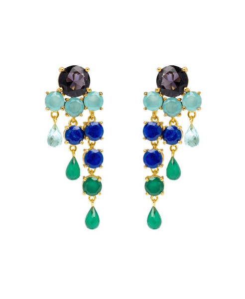 ADORATION ELECTRIC BLUE AND GREEN |...
