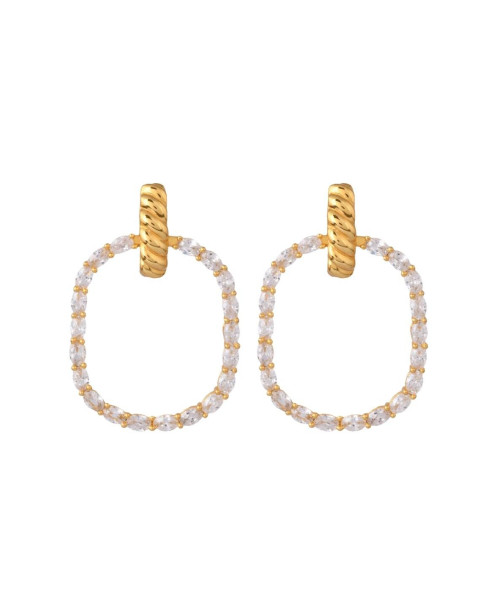 WHITE TWIGGY | EARRINGS