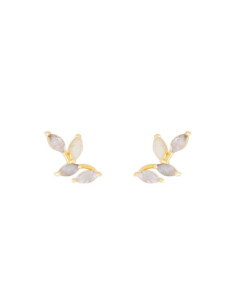 WHITE PADMA | EARRINGS
