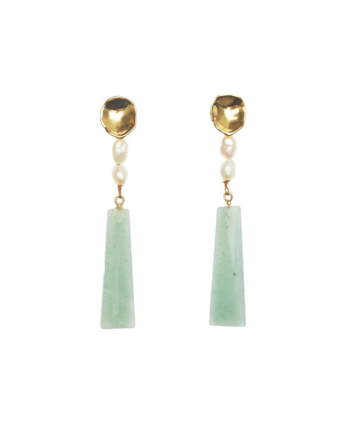 MELINA AQUAMARINE | EARRINGS
