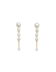 BRISA MINI PEARL | EARRINGS