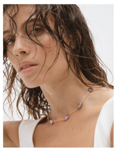 SIENA GRAY PEARL | CHOKER 2