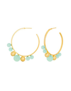 ELARA AQUAMARINE | EARRINGS