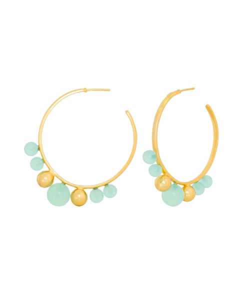 ELARA AQUAMARINE | EARRINGS