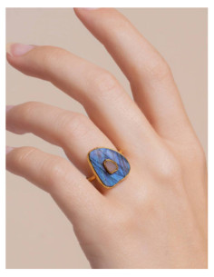 ZENITH LABRADORITE | RING 2