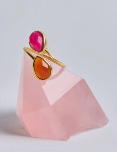 AURA PINK ORANGE | RING 2