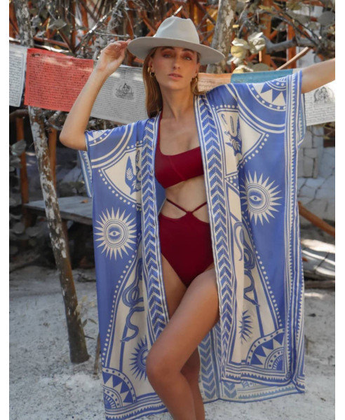 NAZAR BLUE | KIMONO