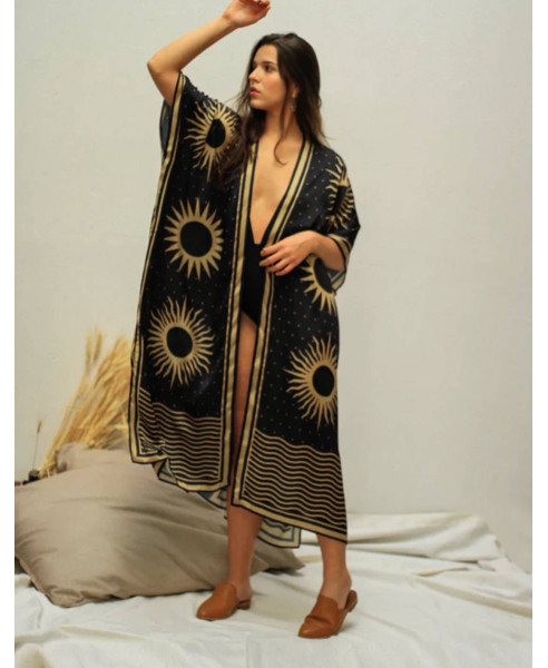 SOLES BLACK & GOLD | KIMONO