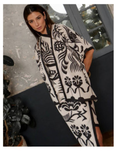 AGAVE LINEN WHITE | SHORT...