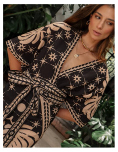 COMET LINEN BLACK | SET 2