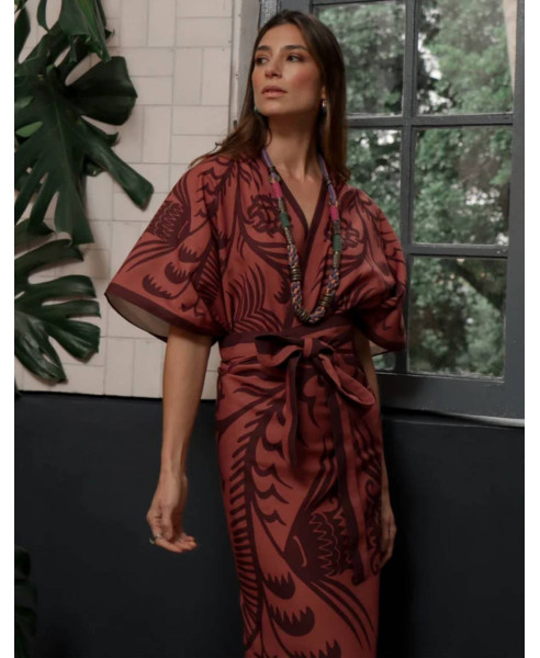 AGAVE LINEN TERRACOTA | SET
