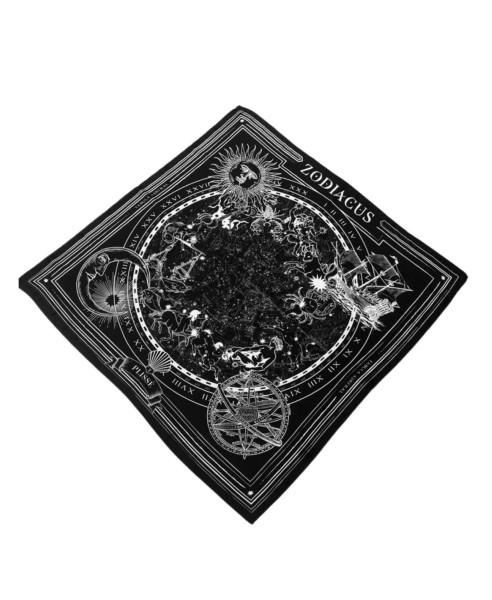 ZODIACUS BLACK | SCARF