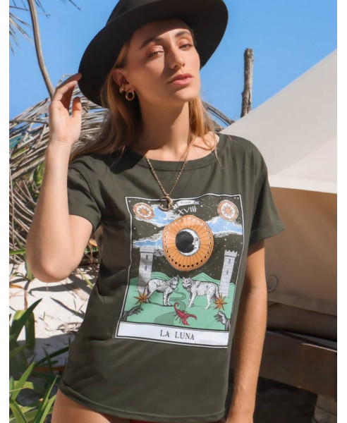 THE MOON GREEN | T-SHIRT