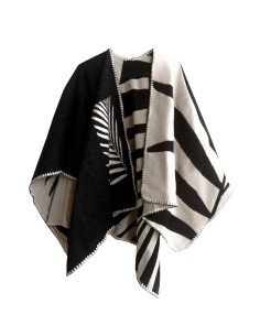 NATURA BLACK| PONCHO