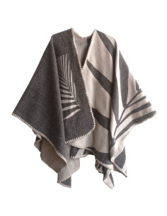 NATURA GRAY| PONCHO
