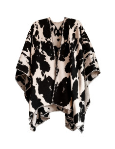 RODEO BLACK| PONCHO