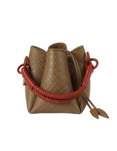 TULIP BUCKET OLIVE & BRICK...