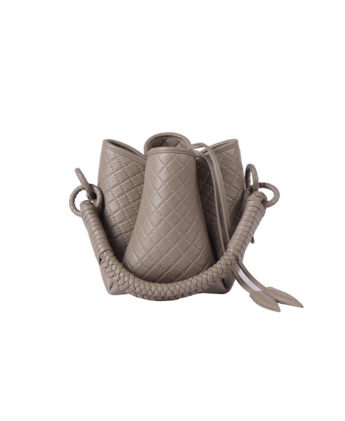 TULIP BUCKET MINI TAUPE | BAG