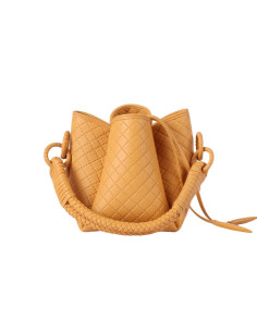 TULIP BUCKET MINI YELLOW | BAG