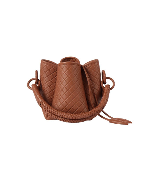 TULIP BUCKET MINI BRANDY | BAG