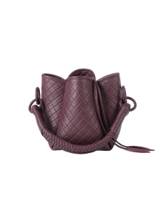 TULIP BUCKET MINI BURGUNDY...