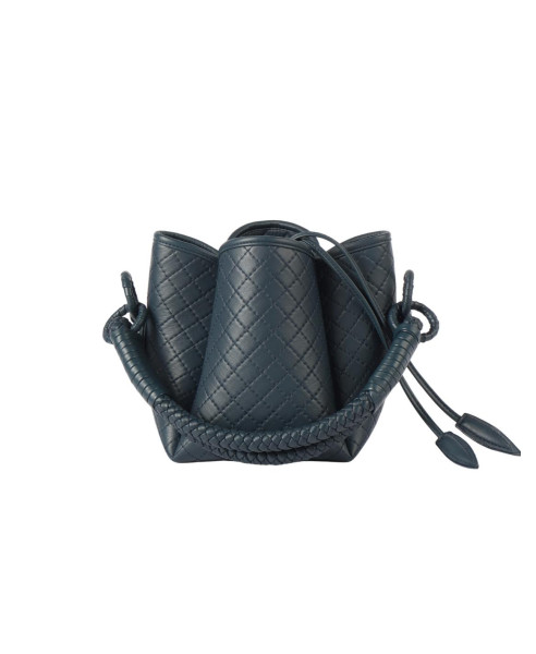TULIP BUCKET MINI NAVY BLUE | BAG