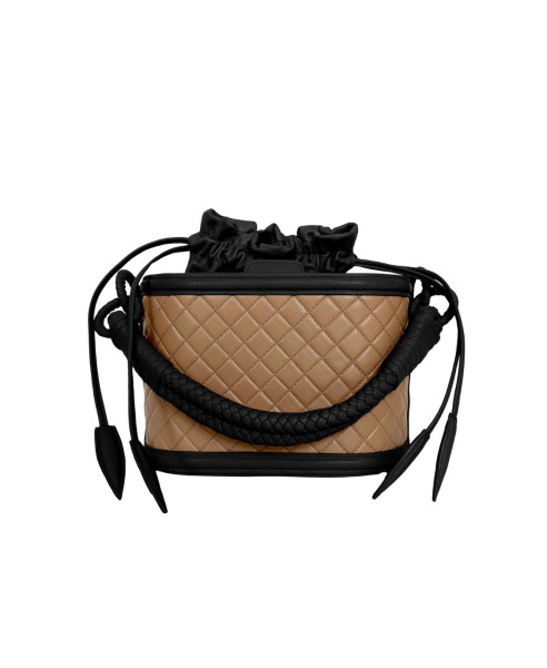 BASKET BUCKET CAPPUCCINO & BLACK | BAG