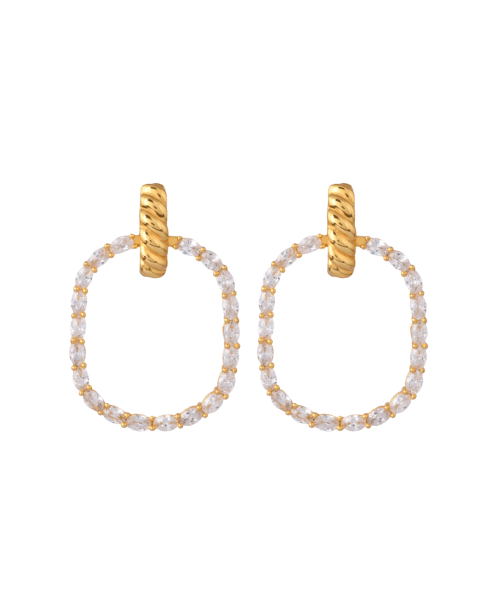 WHITE TWIGGY | EARRINGS