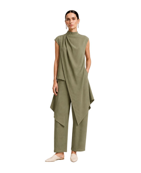 ASYMMETRICALS GREEN | TOP