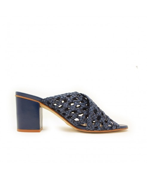 AGATHA BRAIDED BLUE | SHOES