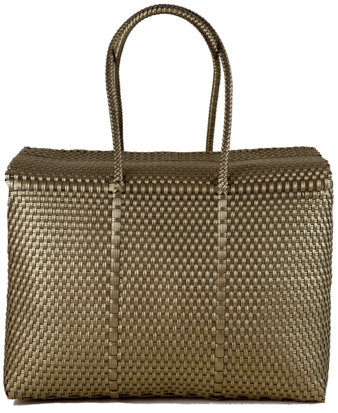 PICNIC BROWN & GOLD | BAG