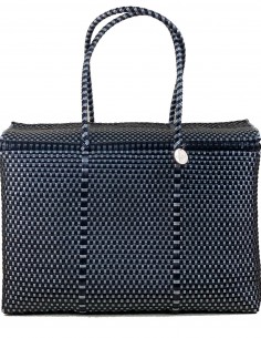 PICNIC B & SILVER| BAG