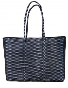 TOTE B & SILVER | BAG